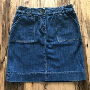 Jones New York Blue Denim Jean Skirt